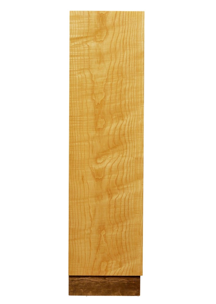 SWEDISH MID CENTURY ELM OPEN BOOKCASE