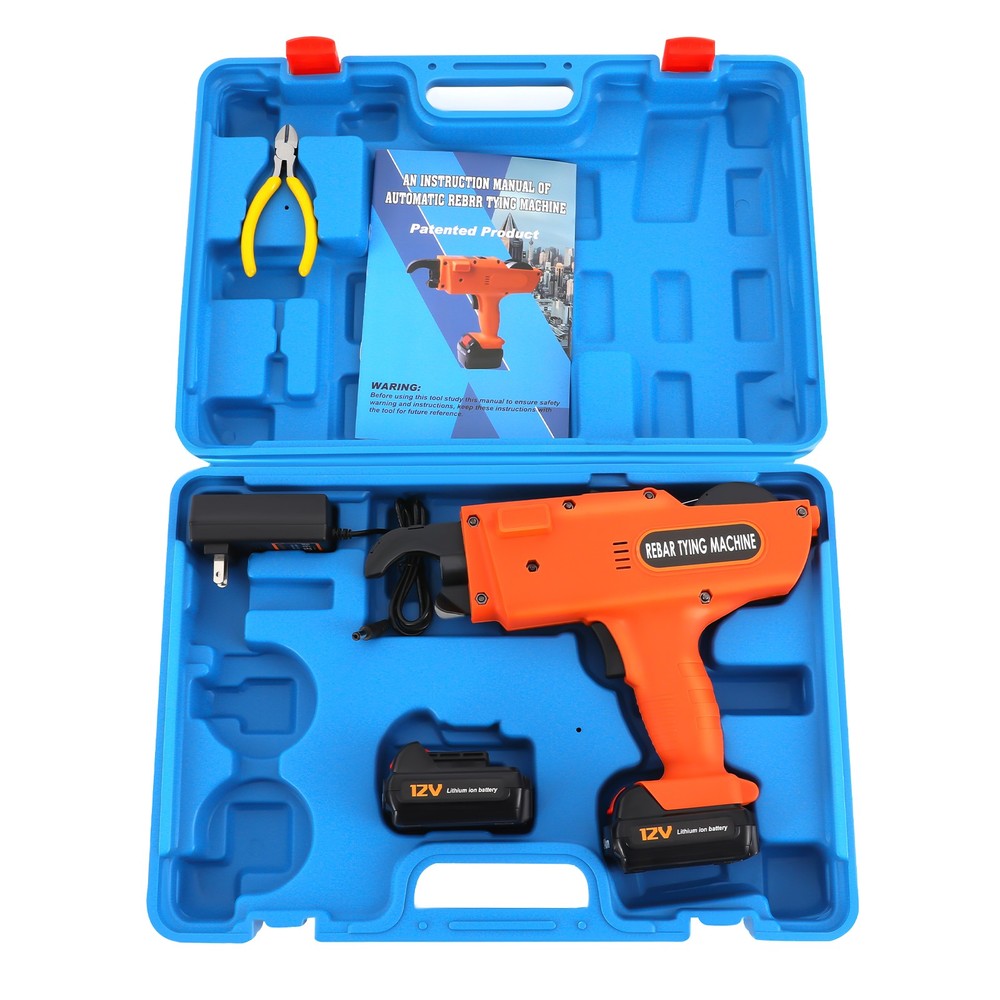 Automatic Rebar Tier Tying Machine Handheld Portable Strapping Binding Tool Sets