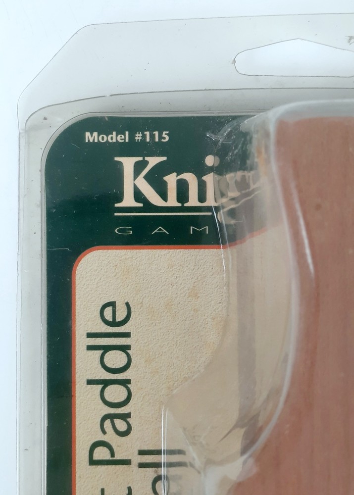 Knight & Hale Pocket Paddle Box Call Model 115 NOS