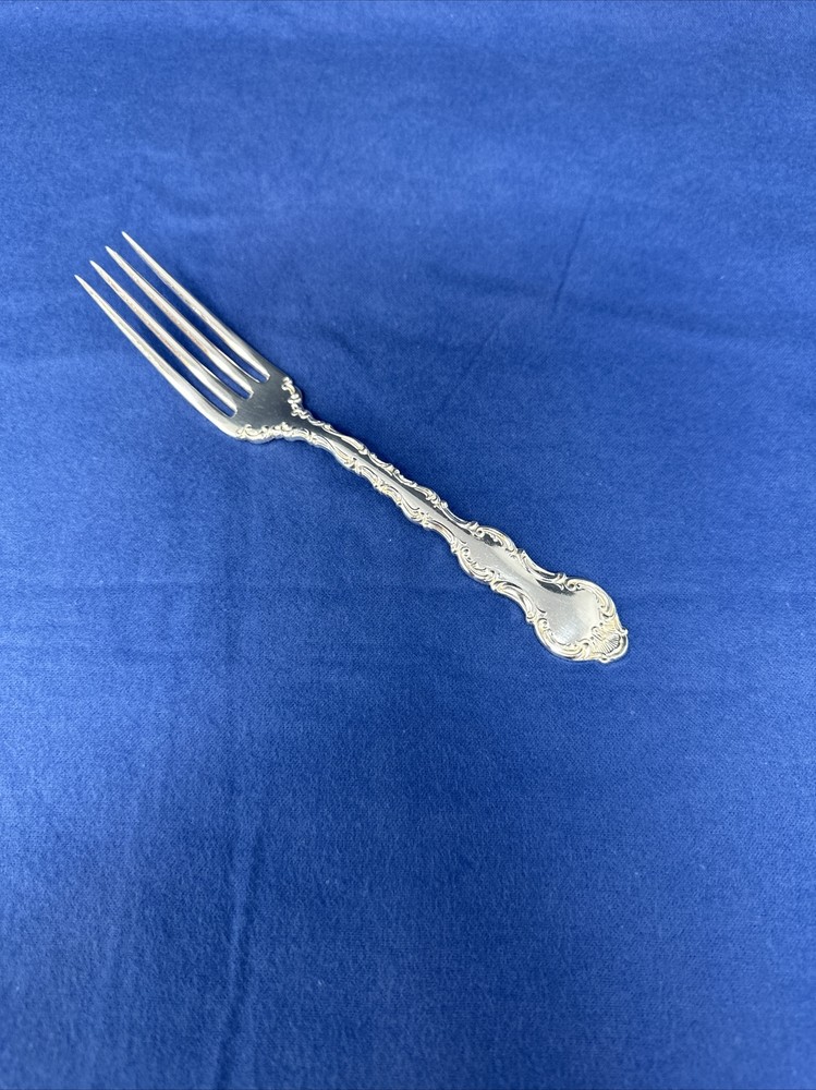 BIRKS REGENCY PLATE LOUIS DE FRANCE DINNER FORK NO MONO