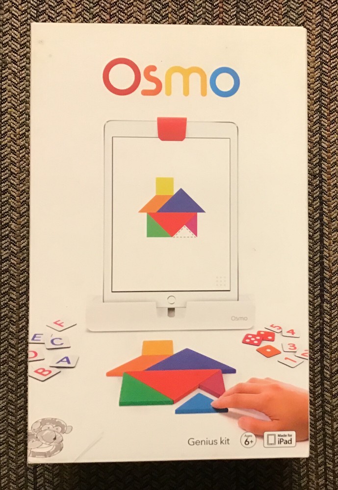 Osmo Learning System Genius Starter Kit for iPad.  TP-OSMO-02. Pre-Owned.