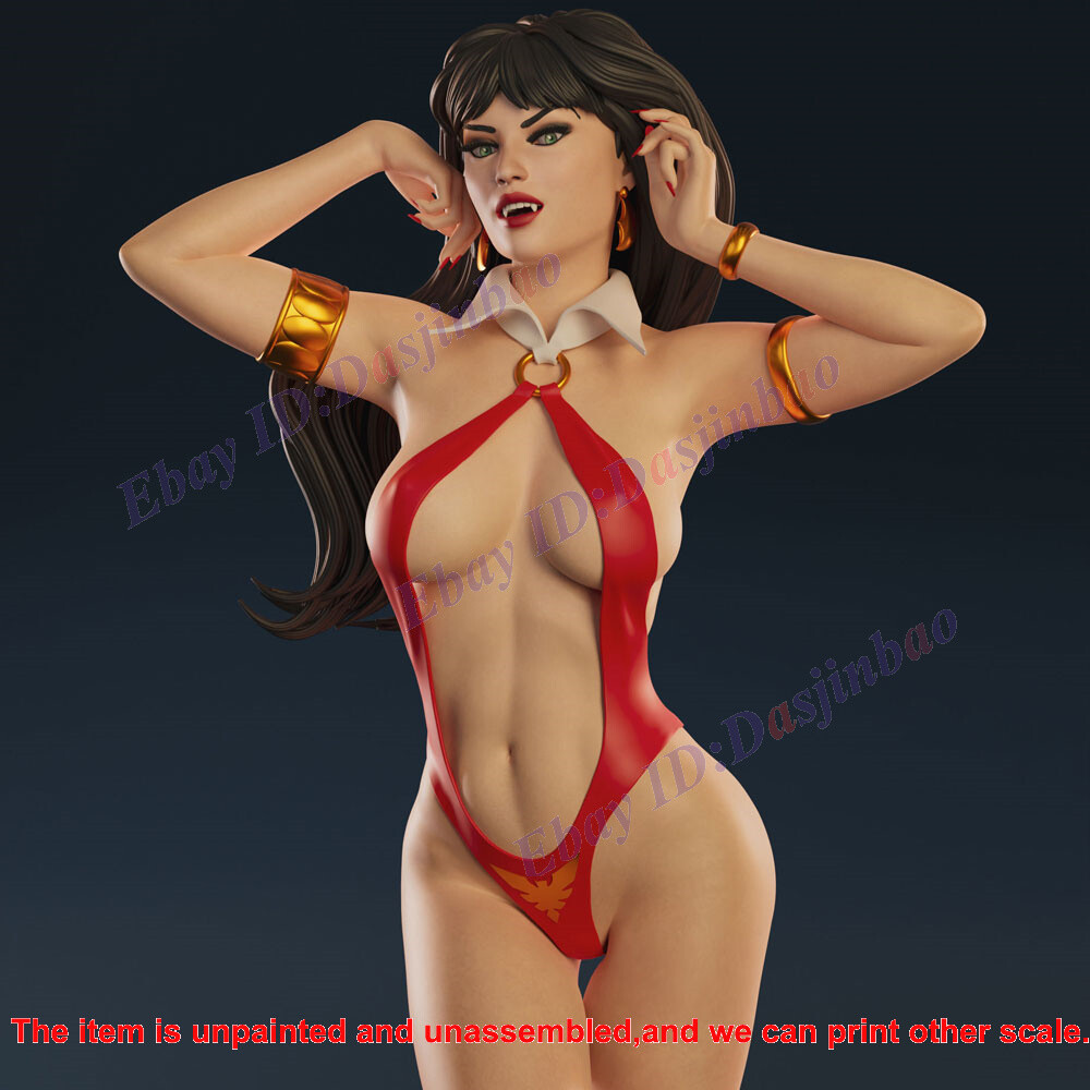 Vampirella 1/6 3D Print Model Kit Unpainted Unassembled 33cm GK
