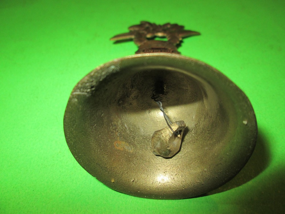 Vintage SOUVENIR Brass Bell CAPECOD MASSACHUSETTS