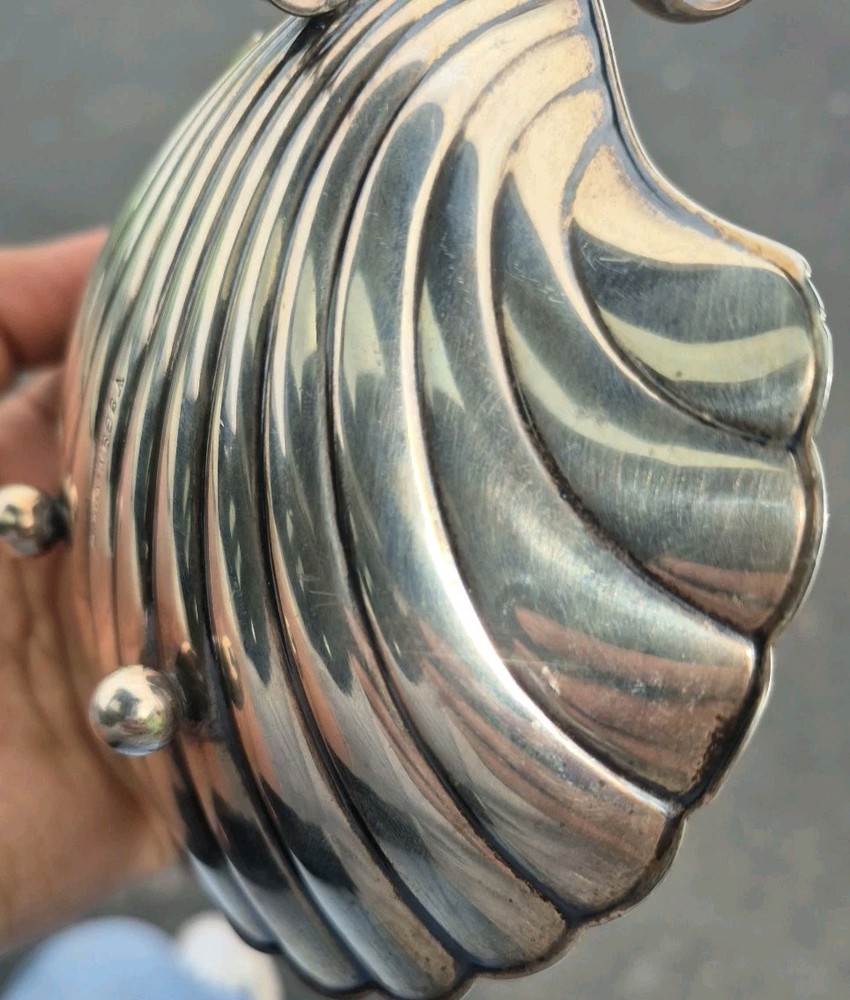 Vintage sterling silver shell dish by International #WB92A
