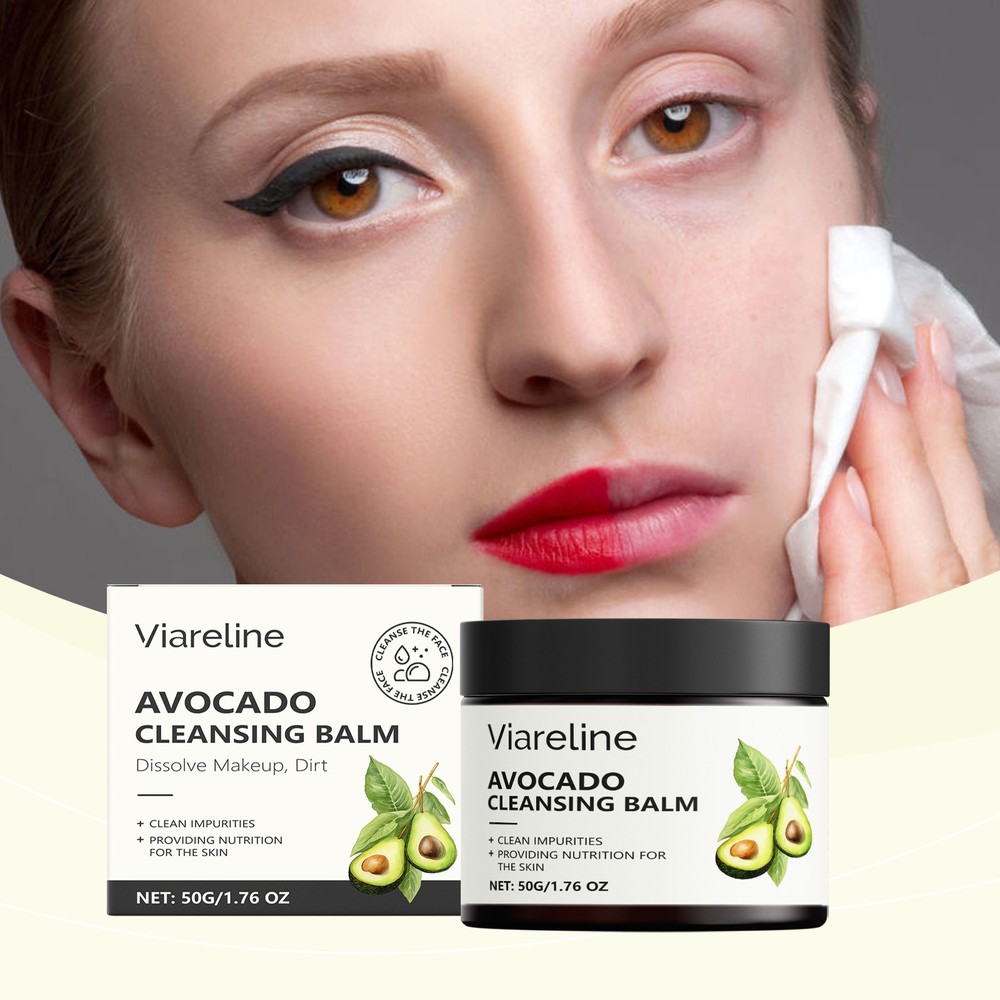 Avocado Gentle and Moisturizing Makeup Remover Balm Fast Emulsifying Easy Rinse