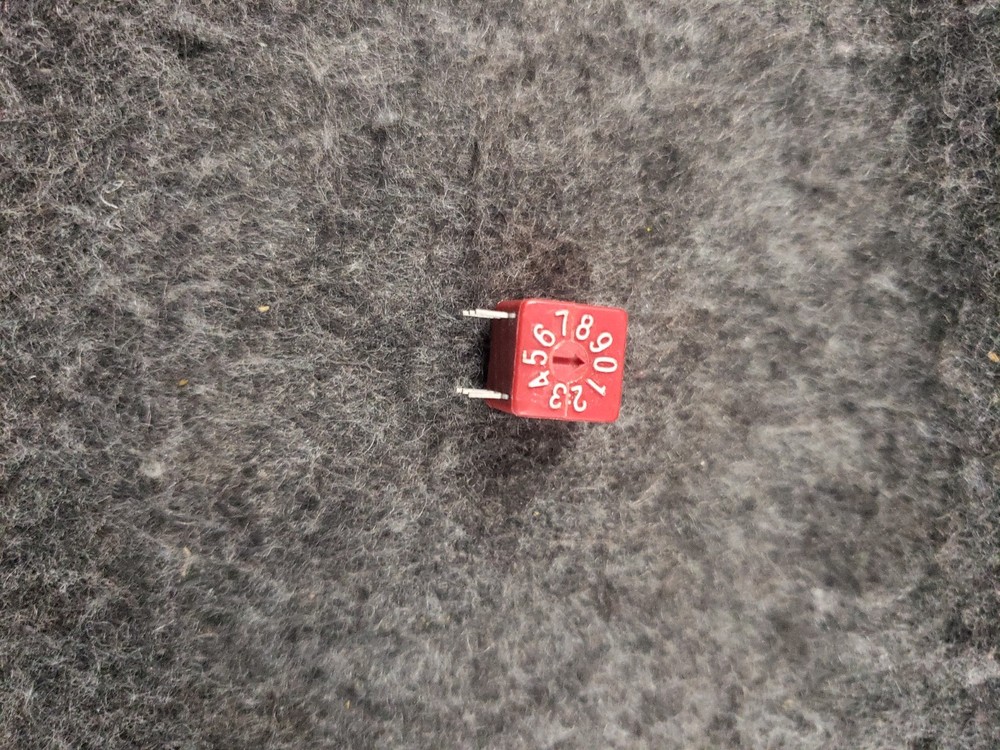 EECO B236 Micro Dip - 10 Position, 6-Pin Binary Switch - New (C12B1)