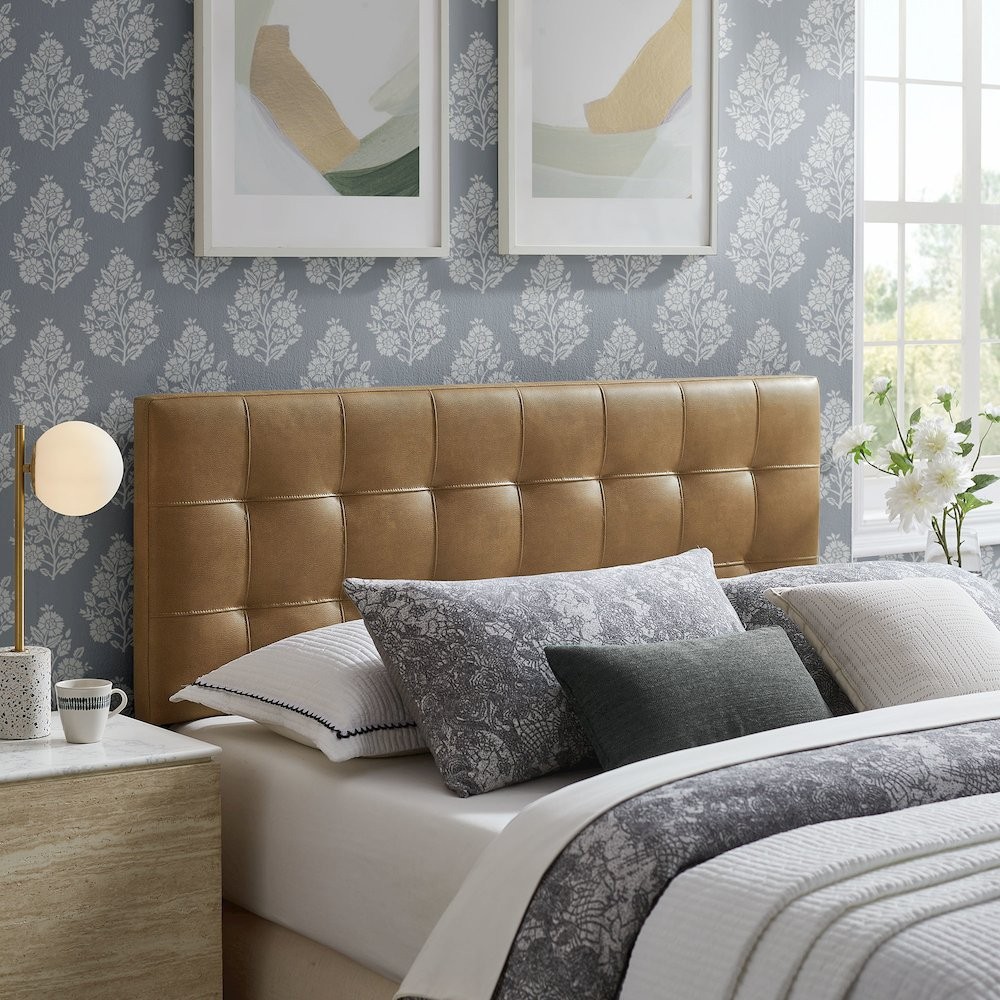 Lily Vegan Leather Full Size Headboard