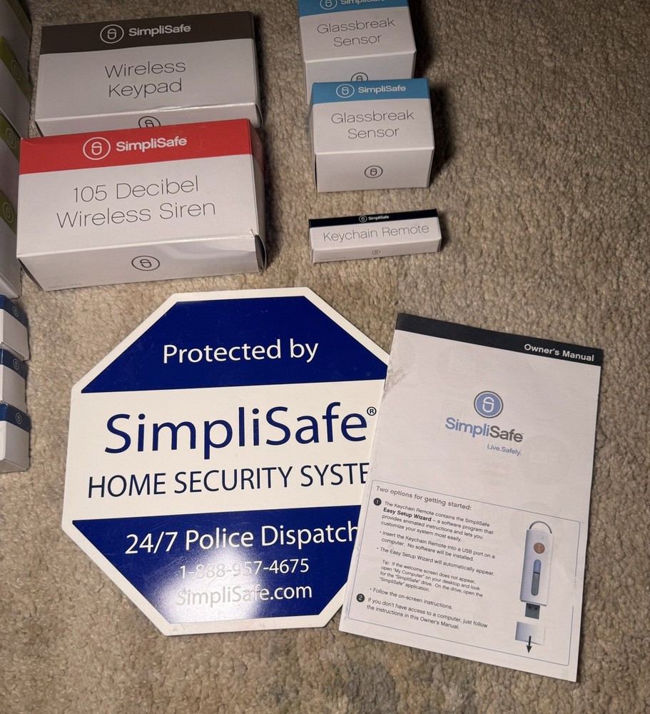 SimpliSafe 1st Generation Original Security Lot Keypad Base