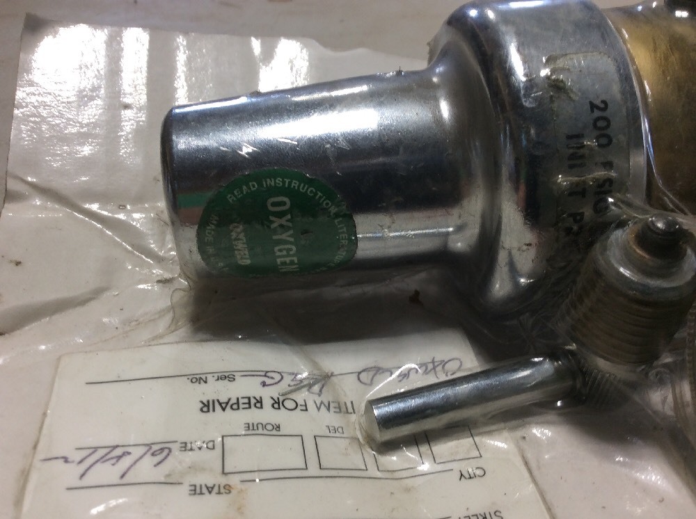 Linde R-76 Oxygen Regulator Fresh Rebuild