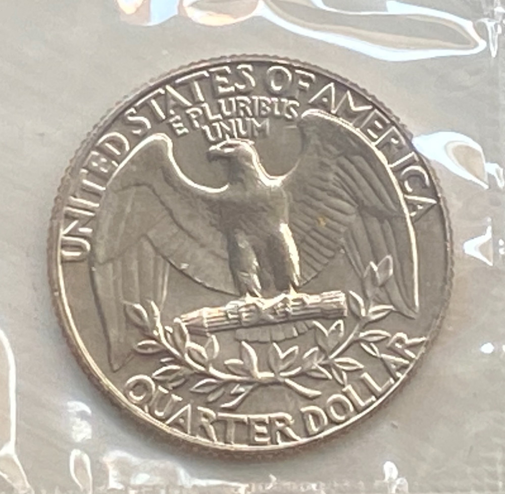 1973 D Washington Quarter - Uncirculated in Mint Celo