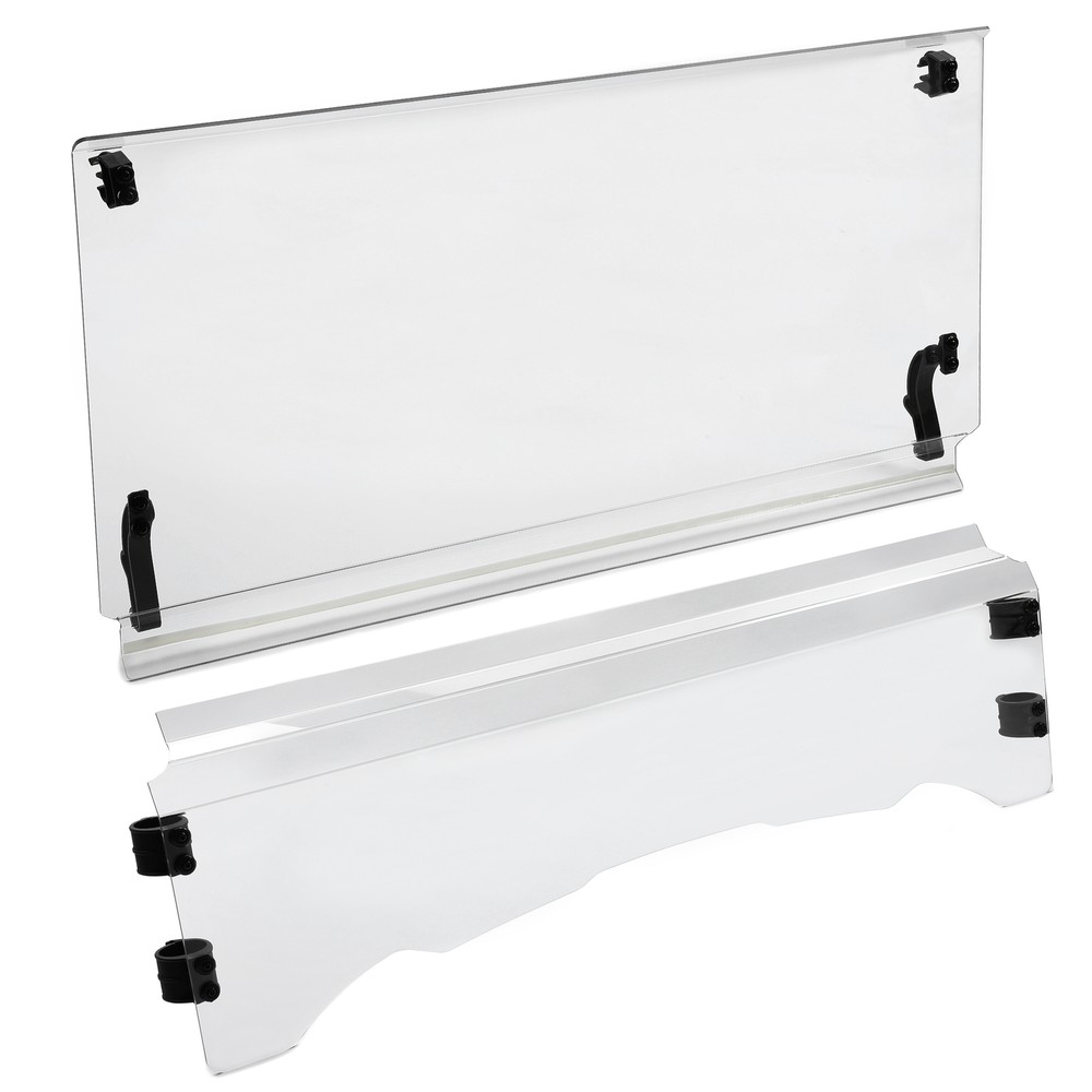 Clear UTV Flip Folding Front Windshield For Buck 200 / 400 New
