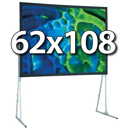 DRAPER 241036 - UFS 62x108 COMPLETE SCREEN SYSTEM - FRONT PROJECTION - HD-LEGS