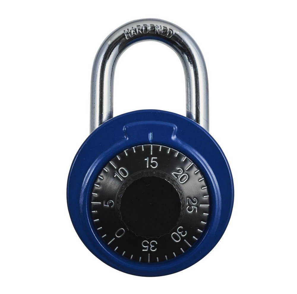 BRINKS 48mm Combination Lock Padlock 7/8 inch Standard Security • Blue