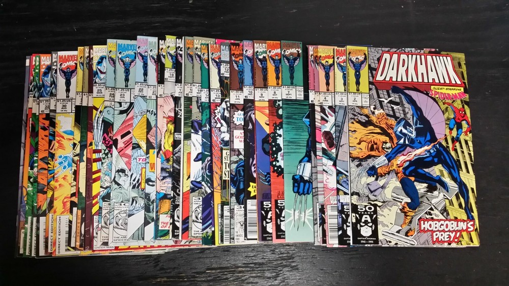 1991 MARVEL COMICS DARKHAWK VOL 1 #2-51 MULTIPLE ISSUES/COVERS AVAILABLE VINTAGE