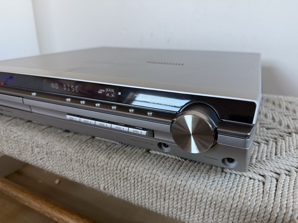 🍊Sony 5-Disc Changer DVD/CD Player Receiver/Amplifier | Model HDX265 WORKS!