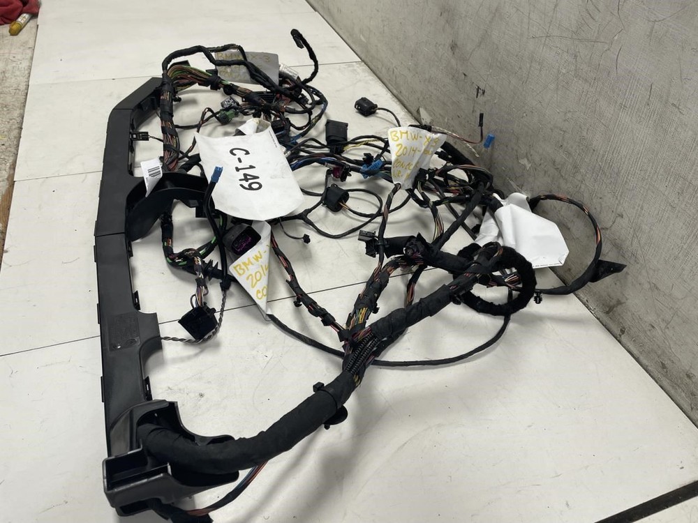 2014 BMW X3 DASHBOARD WIRE HARNESS OEM+