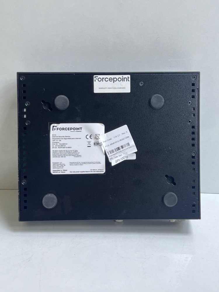 Forcepoint N115 Internet Security Device 100 Series