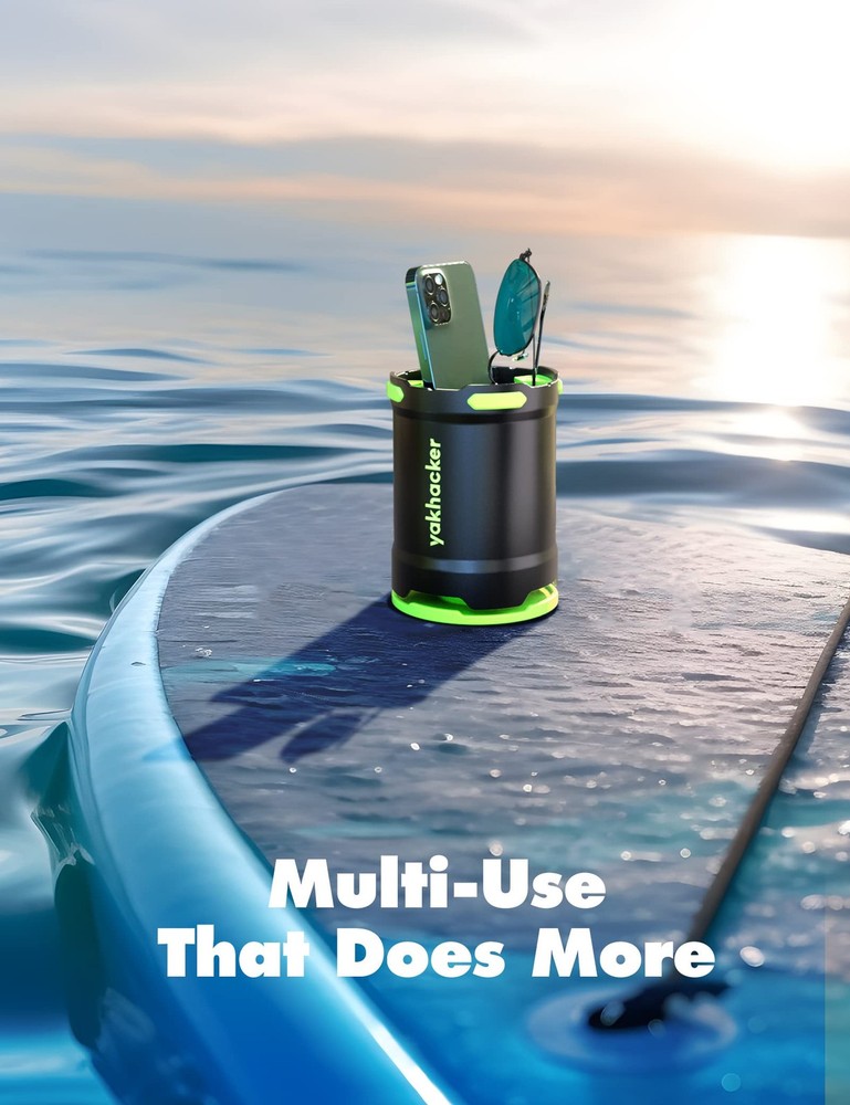 SUP Paddle Board Cup Holder with Rubber Tab Inflatable Paddle Board Accessory
