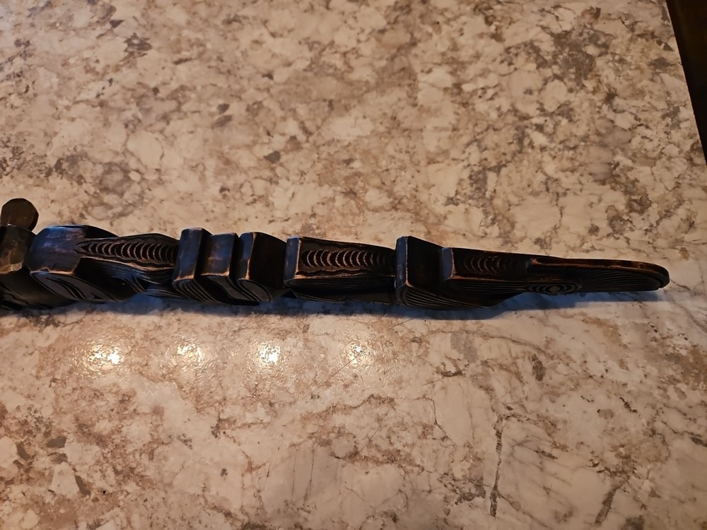 Hasapi Lute wood 2 string musical instrument