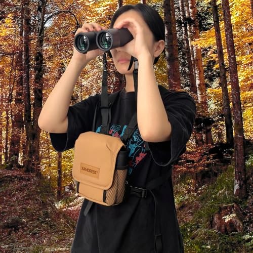 Universal Binocular Case, Binocular Harness for Hunting Case with Khaki