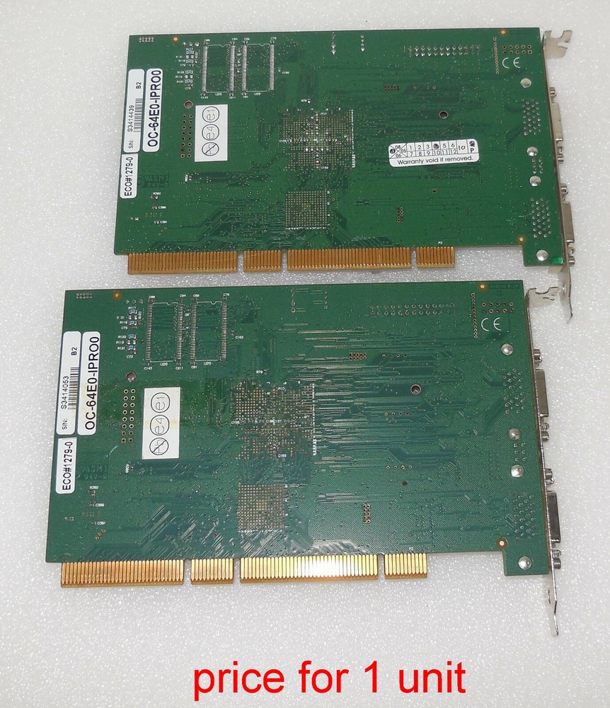 Dalsa X64-CL OR-64E0-IPRO0 B2 frame grabber