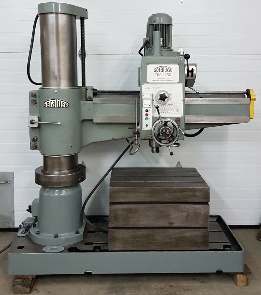 SORALUCE TRO-1250 column Radial drill drilling machine