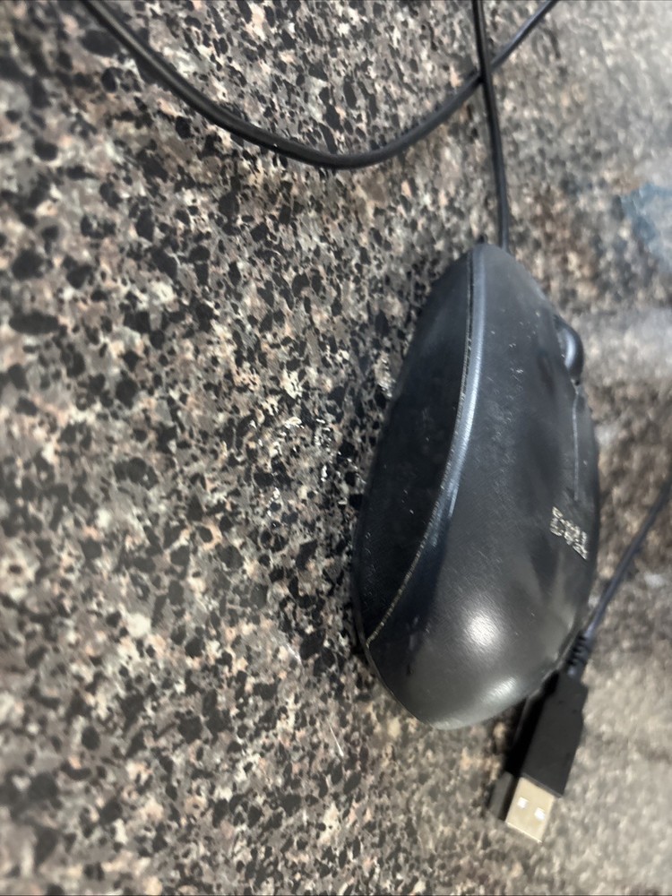 Dell 11D3V 1000 DPI Optical 3-Button USB Mouse - Black