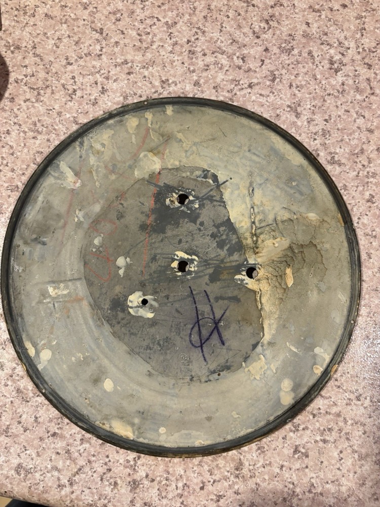 Antique Welch Verdi Clock Dial.