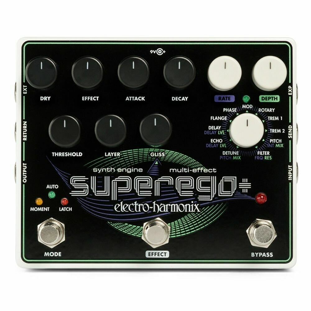 Electro-Harmonix Superego+ Synth Engine/Multi-Effects Pedal
