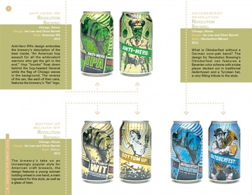 Original Artwork Modern American Craft Beer Cans Reference 600 from 40 States