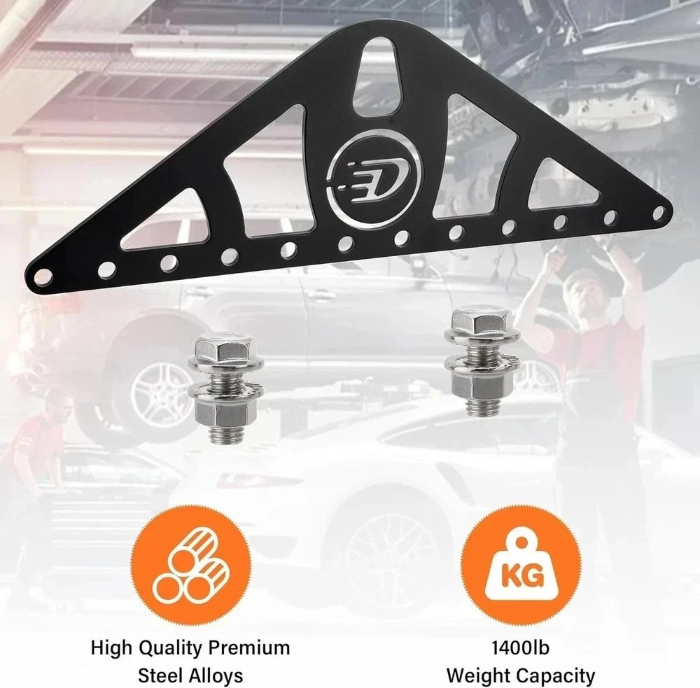 Heavy-Duty Engine Lifting Sling, 2-Point Or 4-Point Adjustable Nylon Straps New