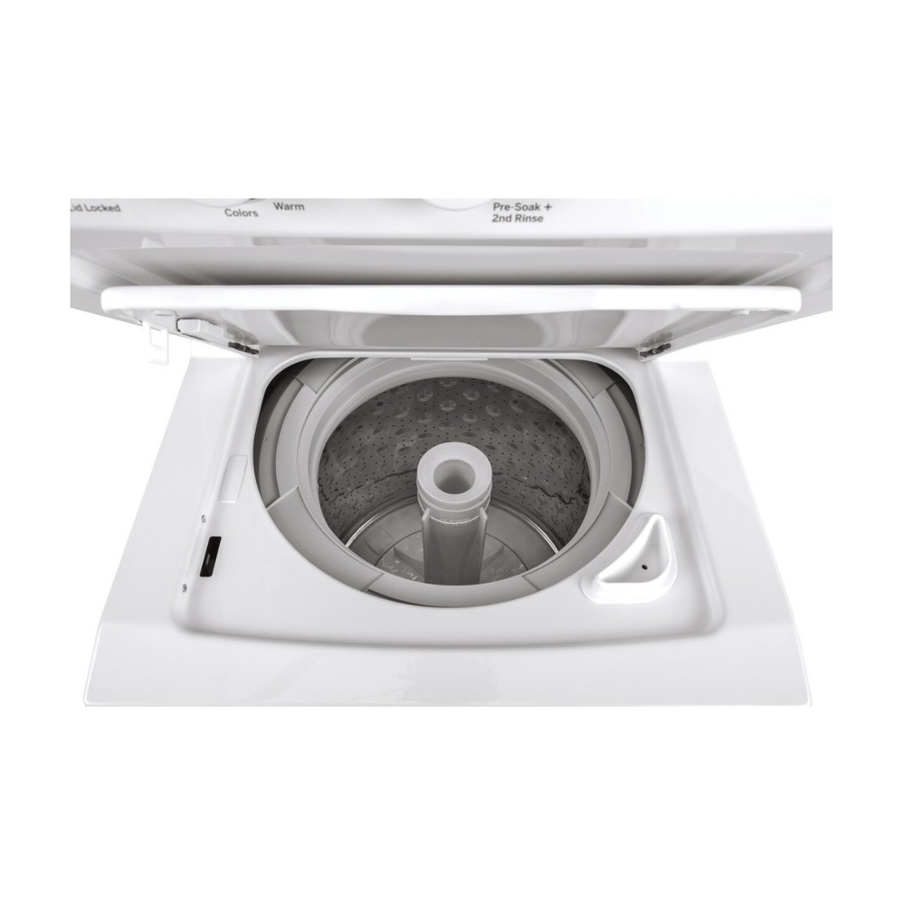 GE Unitized Spacemaker 2.3 Cu Ft Washer 4.4 Cu Ft Electric Dryer Combo