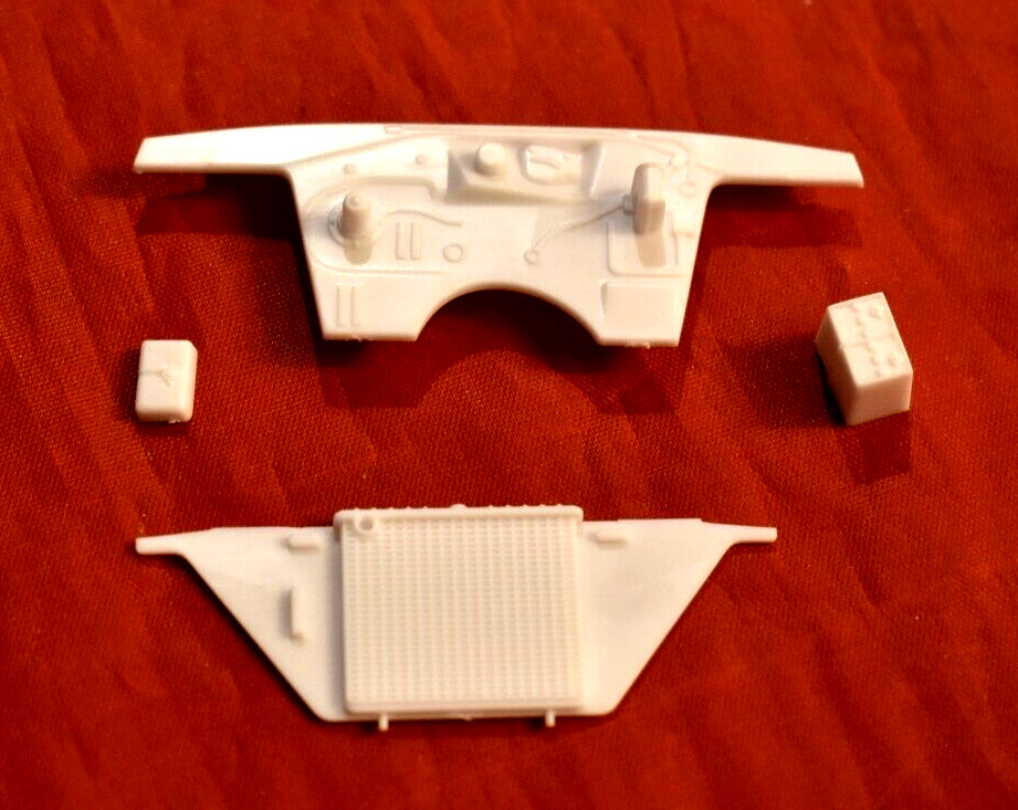 MPC 1971 Dodge Demon Radiator and Firewall 1/25