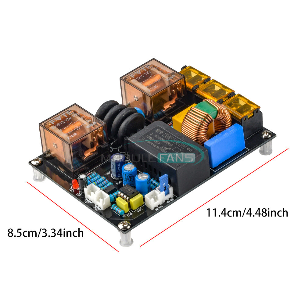 Filter Soft Start integrated Board Finished Board Power Amplifier EMI Power