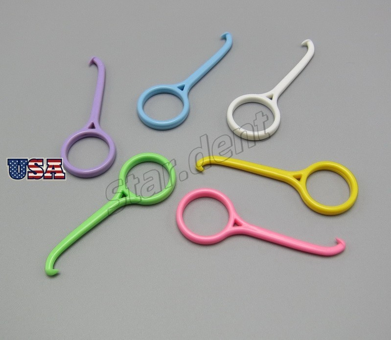 100Pcs Orthodontic Aligner Removal Tool Braces Extractor Nice Invisible Colors