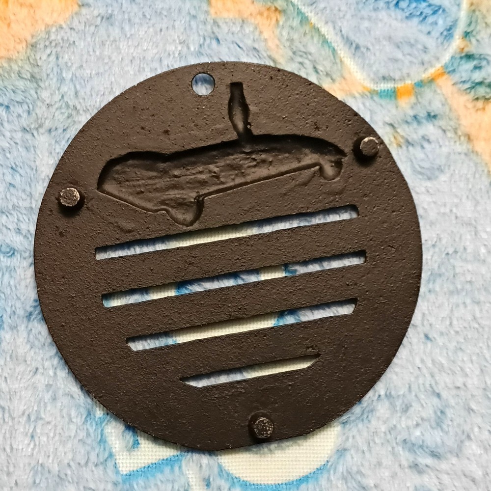 Vintage Barware Trivet 5" Round Never Drive While Drinking Retro Decor