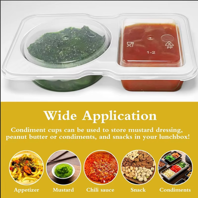 20-Count Spice Storage Jars - Stackable Clear Containers with Label Kit