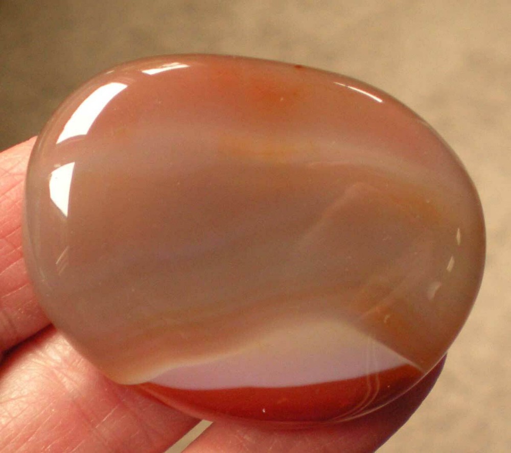 Carnelian Agate Palmstone sc707x