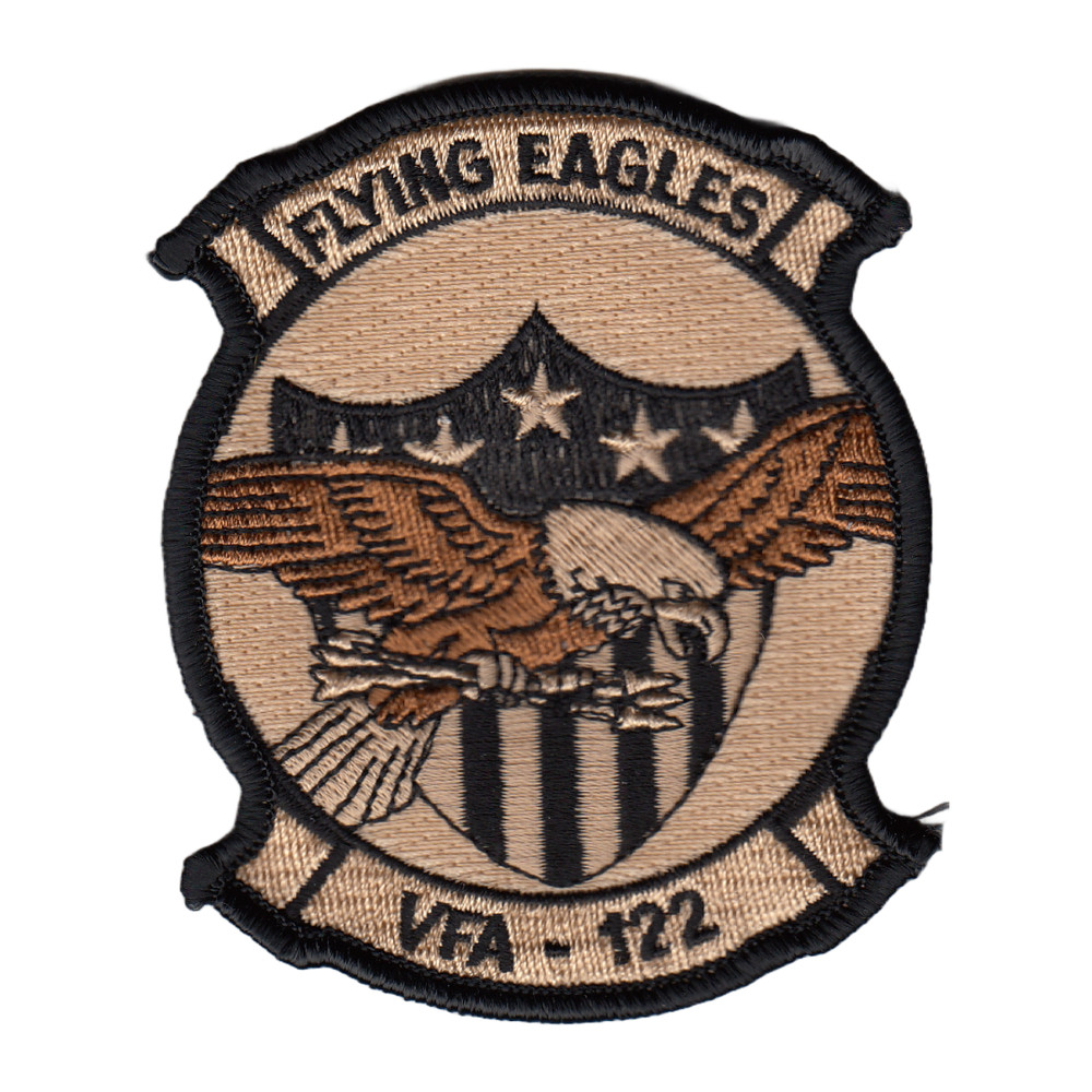 VFA-122 FLYING EAGLES COMMAND DESERT CHEST PATCH