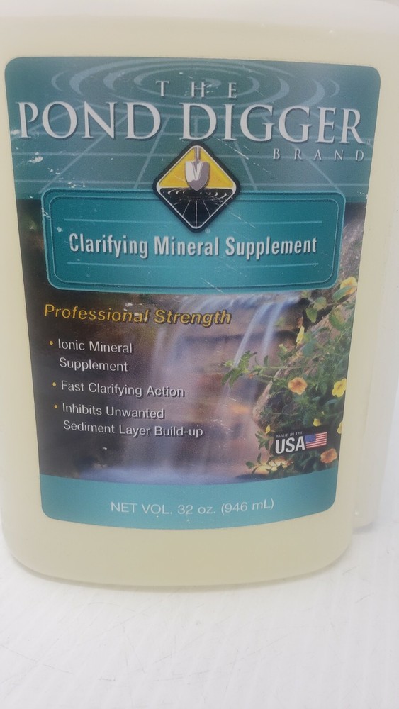 The Pond Digger Clarifying Mineral Supplement  SEE DESCRIPTION