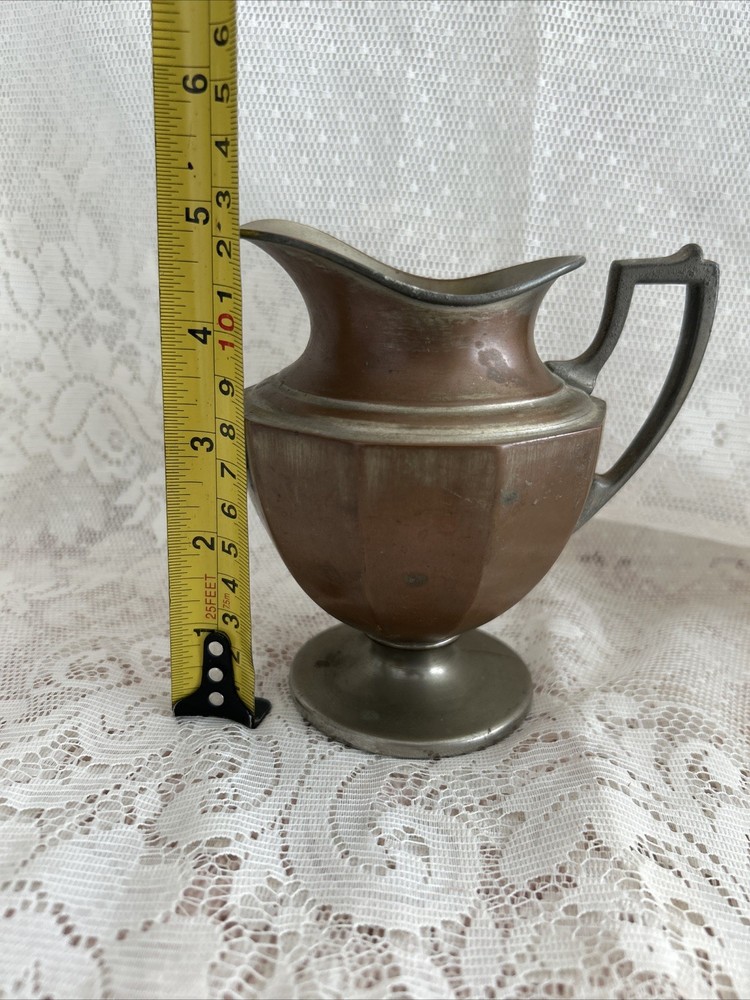 Vintage Edison Silver Plated Creamer Pitcher
