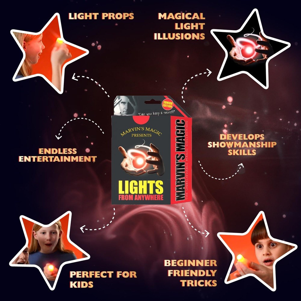 Marvin's Magic - Lights from Anywhere - Junior Edition - Medium, Multicolor
