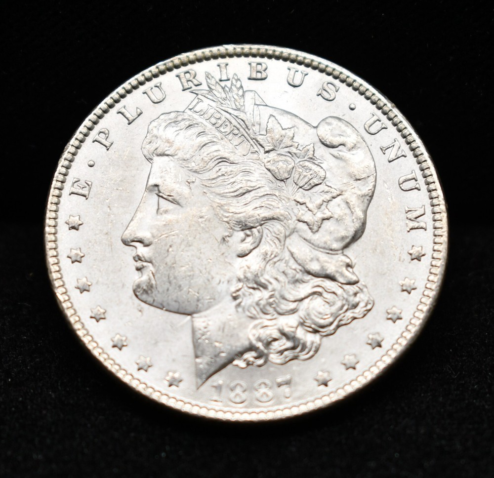 1887 Morgan Silver Dollar #EB16000A