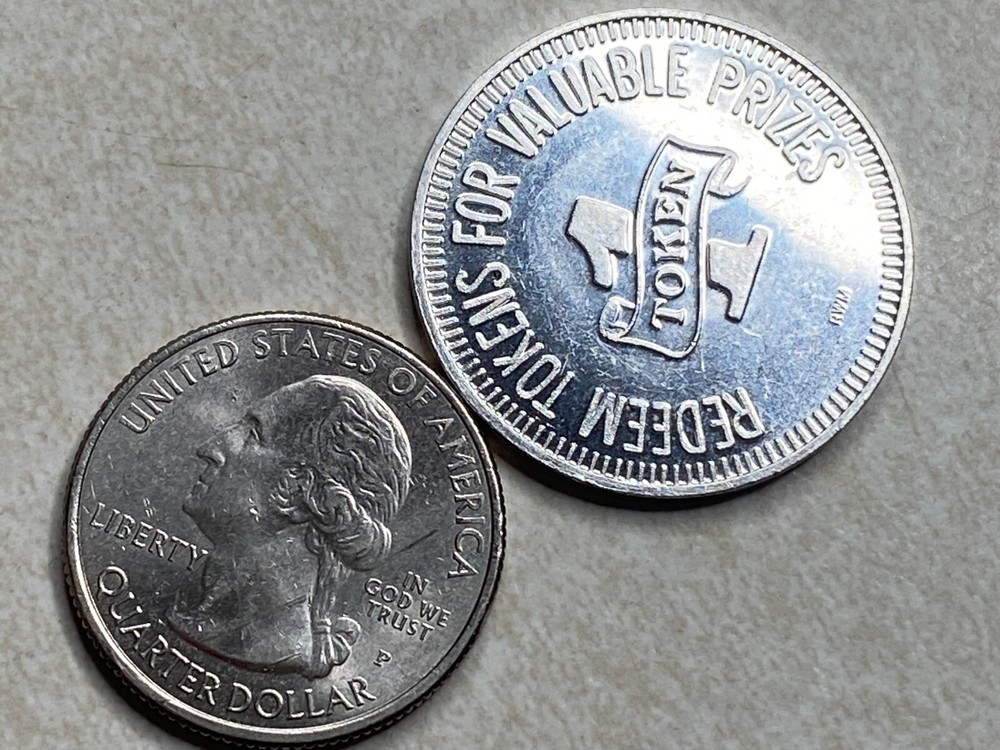 Skillful Winner Merchandise Game Play Arcade Token T7336