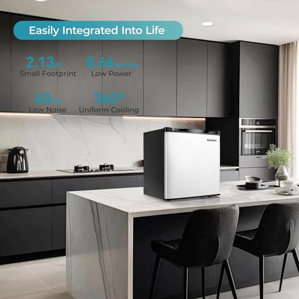 Mini Freezer for Home - Energy Efficient, Reversible Door