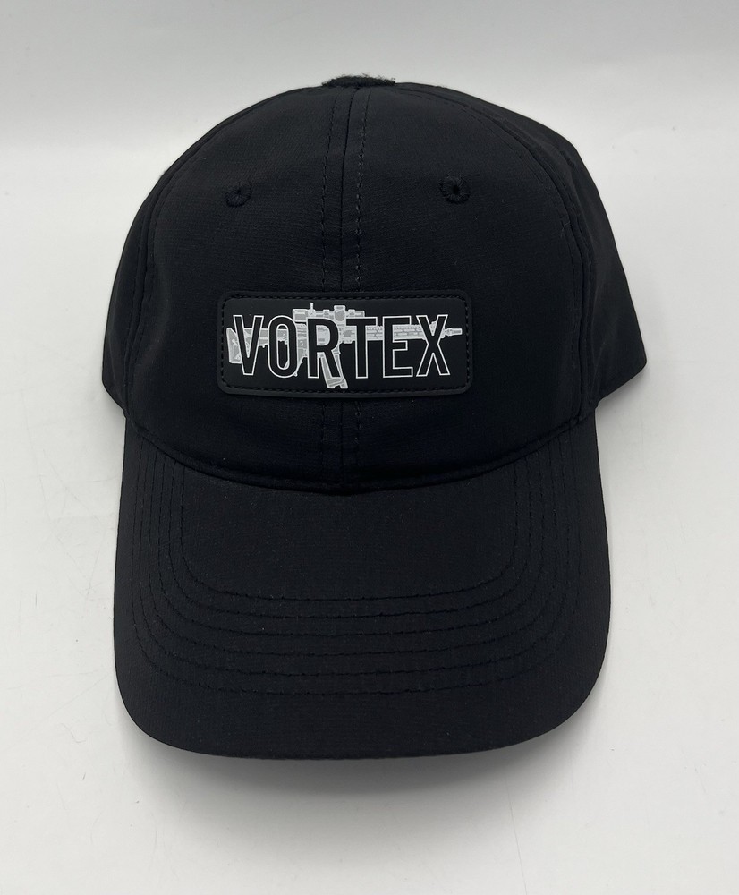VORTEX Men's Precision Profile Black OSFM Cap (125-06-BLK)