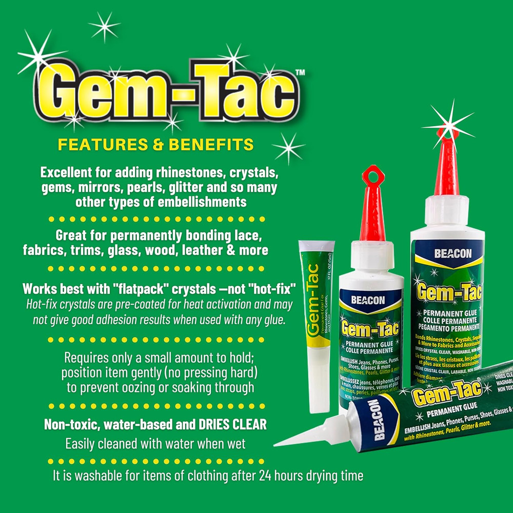 Gem Tac Glue 4oz