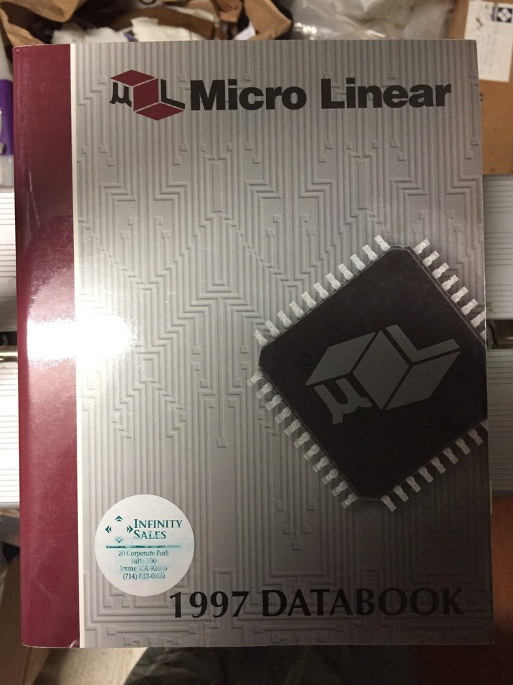 Data Book = Micro Linear Semiconductor Products Handbook 1997 =