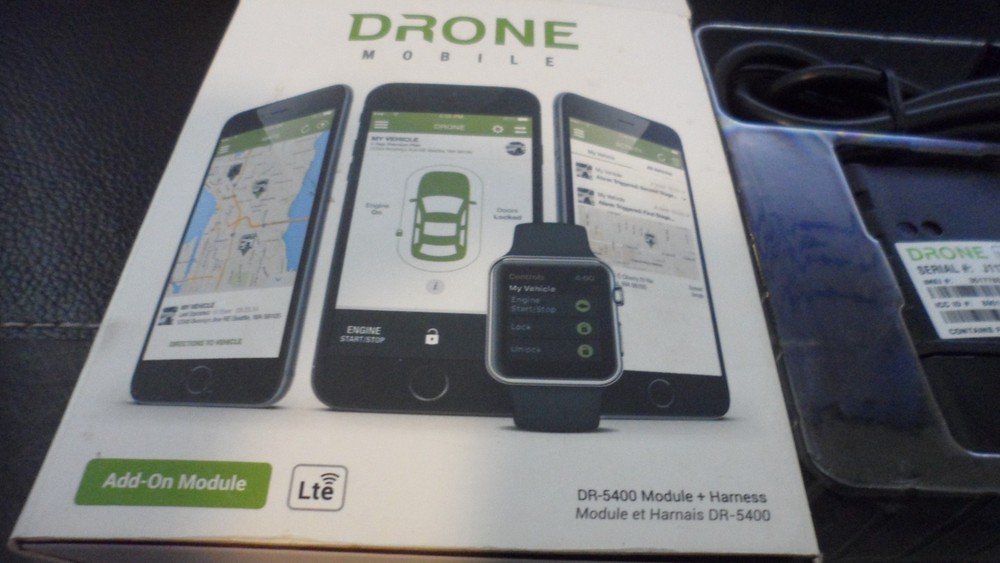 DroneMobile - Smartphone Vehicle Control and GPS Tracking System Add-on Module