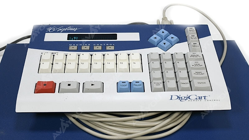 360 Systems DigiCart/E E-3000 Digital Audio Recorder + RC-320 Remote Control